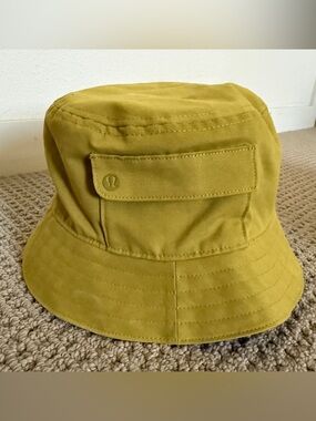 Lululemon Mustard Yellow Bucket Hat S/M